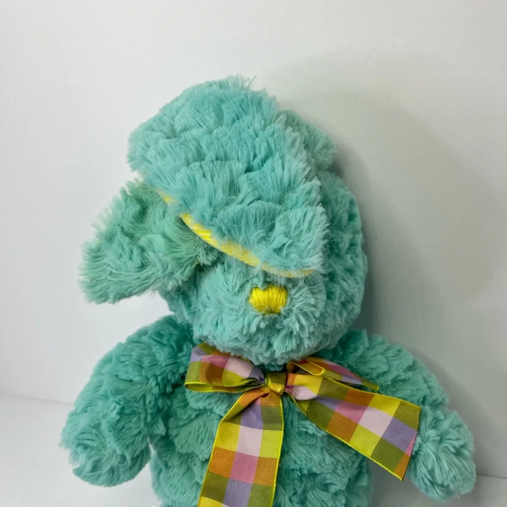 Homerbest Easter Bunny Rabbit Floppy Ears Plush Stuffed Animal Toy 14” Teal Blue